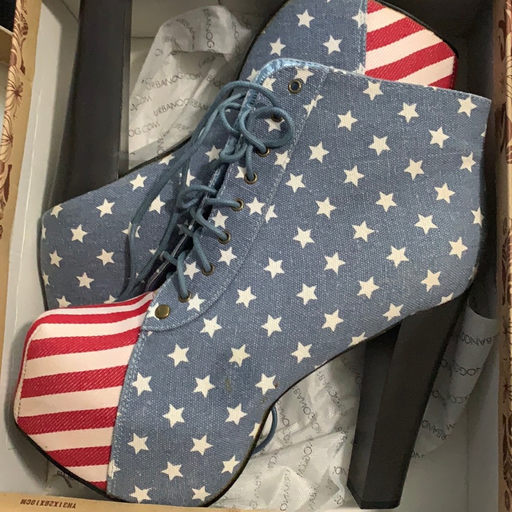 American Flag Booties